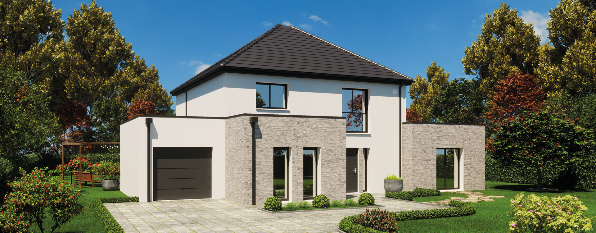 Terrain + Maison : clé en main